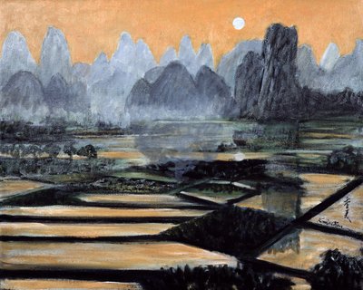The Setting Sun by Komi Chen